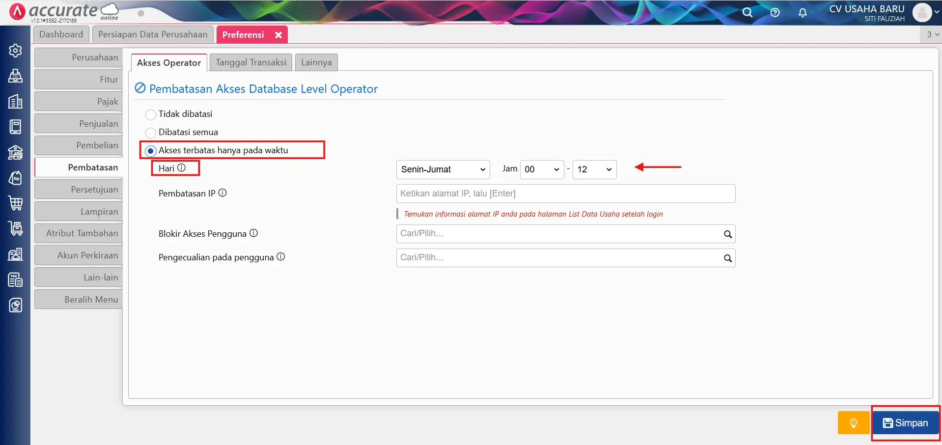 mengatasi error pembatasan akses